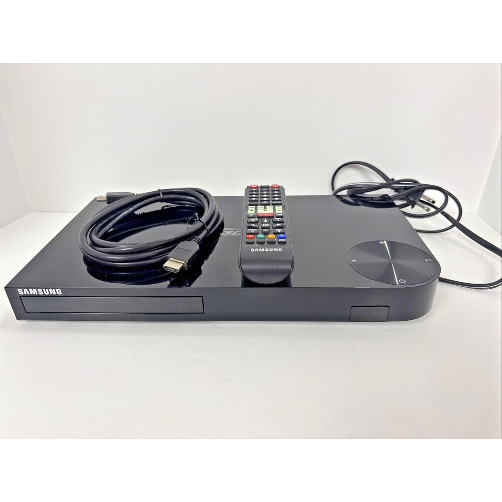 Samsung BD-F5900 3D Blu-Ray Player w/ Remote and HDMI Cable | Tested